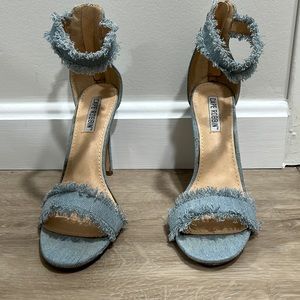 Cape Robbin denim Sandals